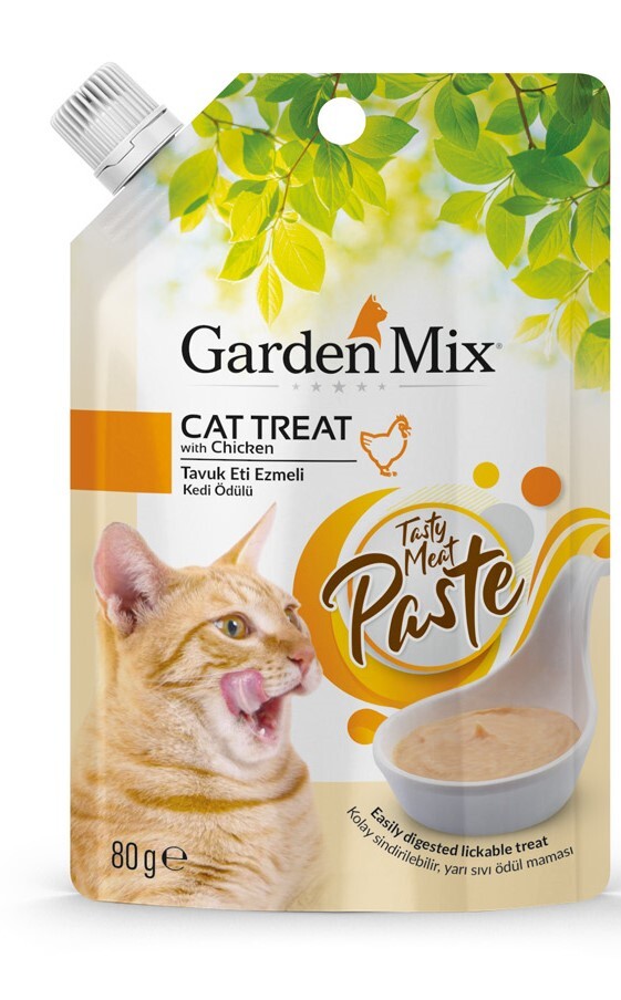 Garden Mix Tavuk Eti Ezmeli Kedi Ödülü 80 GR | SRC: Barcode: 8681085429751